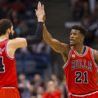 Butler lideró a los Bulls con 40 puntos para vencer a los Lakers.-EL PERIÓDICO