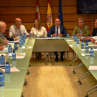Carnero preside la reunión del grupo de trabajo interadministrativo para la lucha contra el topillo.-EL MUNDO