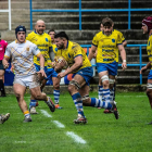 Andrea Mastouri en un partido con Belenos. / FELIPE RICO