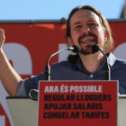 El secretario general de Podemos, Pablo Iglesias.-RICARG CUGAT