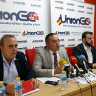 Rueda de prensa de la Unión de Guardias Civiles.-ICAL