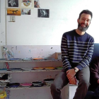 Diego Castaño, autor del libro, junto al dibujante José Ramón Sánchez.-EL MUNDO