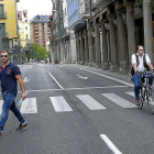 Las calles del centro de Valladolid volverán a estar cortadas al tráfico.-J.M. LOSTAU