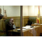 Iñaki Bilbao, en septiembre del 2006, amenaza con pegar siete tiros a Alfonso Guevara, presidente del tribunal que lo juzgó por palabras similares contra el juez Baltasar Garzón.-EFE / EMILIO NARANJO