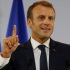El presidente francés, Emmanuel Macron.-MICHEL EULER (EFE)