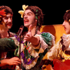 Líquido Teatro en una escena de  ‘Y me morí’.-F.U.