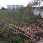 Parcela de la calle Dulzaina, junto al hospital Río Hortega, donde estaba proyectado el centro.- J.M. LOSTAU