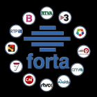 Logo de la Federación de Organismos de Radio y Televisión Autonómicos (FORTA).-
