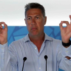 El presidente del PPC, Xavier García Albiol.-EL PERIÓDICO (EFE / TONI ALBIR)