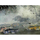 El coche de Austin Dillon (3) vuela por los aires y se estrella contra la valla que separa la pista del público en el circuito de Daytona Beach.-Foto:   REINHOLD MATAY/ USA TODAY