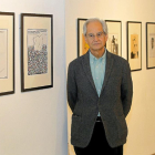 Andrés Rábago, ayer, en la sala de Las Francesas.-J. M. Lostau