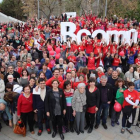 Foto de un acto de campaña en Nou Barris de Barcelona en Comú.-RICARD CUGAT