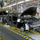Imagen de la factoría de Renault en Palencia, una de las mayores plantas industriales de España.-J.M.LOSTAU