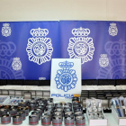 Material incautado en la detención.-EUROPA PRESS