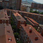 Vista aérea del barrio Cuatro de Marzo