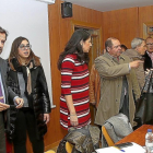 El director general de Turismo, Javier Ramírez (I), durante la reunión de coordinación de Las Edades.-ICAL
