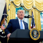 Donald Trump, el presidente de los Estados Unidos.-EFE / EPA