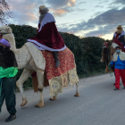 Los Reyes Magos, por las calles de Valdestillas el pasado 5 de enero. E. M.