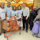 Imagen de archivo de una de las recogidas del Banco de Alimentos en Valladolid-EL MUNDO