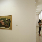 Muestra 'El color y la luz. Los contemporáneos de Esteban Vicente' en el Museo Patio Herreriano de Valladolid.-ICAL