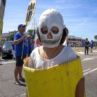 Una de las manifestaciones contra la mina de uranio de Retortillo, en una imagen de archivo.-ICAL