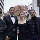 El director de la Seminci, Javier Angulo, Óscar Puente, Leonor Watling, Paco León y Ana Redondo | AYUNTAMIENTO VALLADOLID