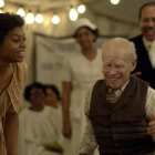 Brad Pitt es el protagonista de la película 'El curioso caso de Benjamin Button'.-