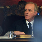 El presidente del Tribunal, Carlos Suárez-J. Casares