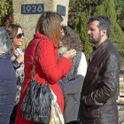 Luis Tudanca durante el homenaje a los fusilados en el Franquismo.-ICAL