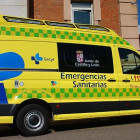 Imagen de archivo de una ambulancia de Sacyl. - E. PRESS