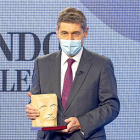 El galardonado Jose María Eiros durante la entrega de premios. P. REQUEJO / PHOTOGENIC