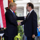 Trump se reune con Rajoy en la Casa Blanca-EFE