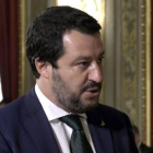 Salvini acusa a España de favorecer una inmigración fuera de control.-EUROPA PRESS