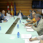 La consejera de Agricultura, Milagros Marcos, preside la reunión del Consejo Regional Agrario.-Ical