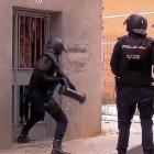 Operativo conjunto de la Policía Nacional y la Policía Federal Alemana  realizado en Palencia.-ICAL