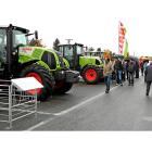 Exposición de maquinaria agrícola de la Feria de San Martín, en la localidad leonesa de Mansilla de las Mulas. EL MUNDO