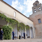 El consejero de Cultura y Turismo, Javier Ortega, visita el monasterio de Las Claras en Tordesillas con la presidenta de Patrimonio Nacional, Llanos Castellanos. - ICAL
