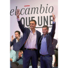 Pedro Sánchez y Luis Tudanca-ICAL