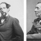Charles Dickens y Hans Christian Andersen.-