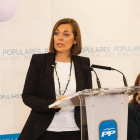 La consejera de Familia, Milagros Marcos, presenta un balance de su gestión en un acto electoral organizado por el PP de Soria-Ical