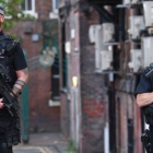 Agentes policiales de Reino Unido.-EPA