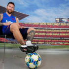 Leo Messi posa para Sport.-