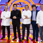 Ferran Adrià, Joan Roca y Andoni Luis Aduriz visitan el concurso, en la última entrega de la temporada.-Foto: RTVE