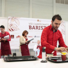 El experto cafetero Adrián Rodríguez, vencedor en el VIII Campeonato Barista de Castilla y León-Ical