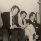 Teodoro Rodríguez, el segundo por la izquierda junto a Fidel Sanz, German Iglesias, Gonzalo Gonzalo y fernandez Cillerielo en 1978.