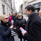 El candidato de UPyD a la Presidencia del Gobierno, Andrés Herzog, visita Valladolid-Ical