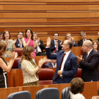 El procurador electo de Ciudadanos Luis Fuentes es proclamado presidente de las Cortes de Castilla y León-ICAL