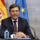 El consejero de Economía y Hacienda, Carlos Fernández Carriedo. / ICAL.