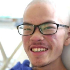 El montañero taiwanés Liang Sheng-yu en el hospital durante se recupera de sus heridas.-