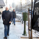 El exlendakari Patxi López, a su llegada al comité federal del PSOE, el pasado sábado en Madrid.-JUAN MANUEL PRATS